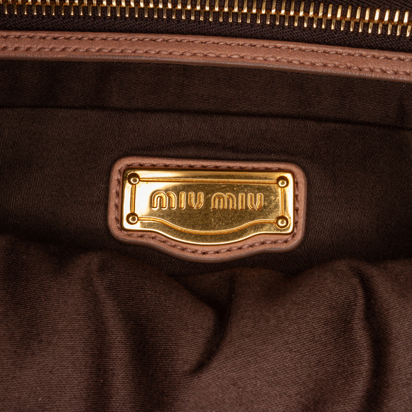 Pre-Loved Miu Miu Matelasse Coffer - Picture 7 of 11